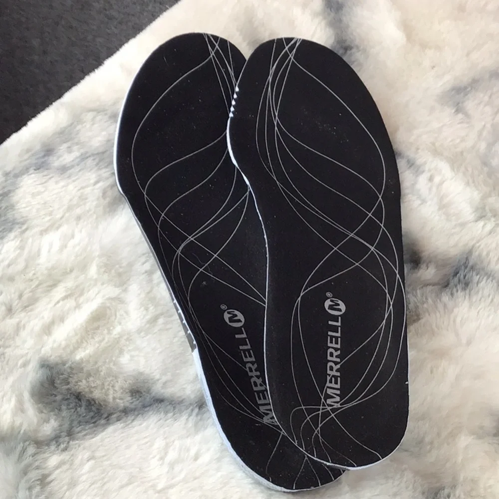 Merrell Black Zip Top Athletic Shoes Slip-On Sneakers Walking Shoes Size 9 - Picture 11 of 11